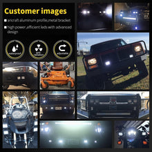 Load image into Gallery viewer, COLIGHT 4 Inch 18W LED Work Light LED 12V Bar Light Automobiles for Lada Motorcycle Tractor Boat Off Road 4WD 4x4 Truck SUV ATV