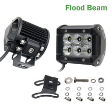 Load image into Gallery viewer, COLIGHT 4 Inch 18W LED Work Light LED 12V Bar Light Automobiles for Lada Motorcycle Tractor Boat Off Road 4WD 4x4 Truck SUV ATV