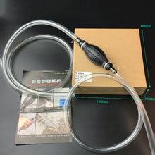 Load image into Gallery viewer, Car Fuel Gas Pump Petrol Liquid Hand Pump Primer Bulb Water Oil Transfer Pump PVC Syphon 8mm Pipe