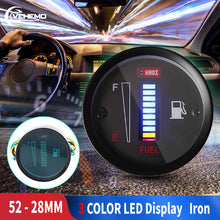 Load image into Gallery viewer, Car Fuel Gauge LED Fuel Level moto Meter Gauge Fuel Level Sensor 12V Motorcycle Automobile Aluminum Alloy Car Styling for yamaha