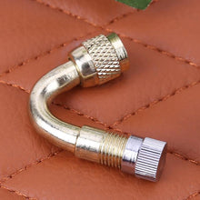 Load image into Gallery viewer, Car Motorcycle Metal Tire Valve Stem Extension with 45 90 135 Degree Adaptor motorcycle Automobile Tire Stem Electric vehicles