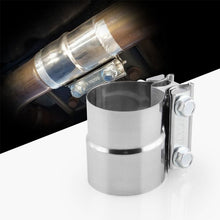 Load image into Gallery viewer, Car Preformed Exhaust Stainless Steel Lap Joint Band Clamp Automobile Professional Spare Parts Motorcycle Exhaust System