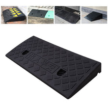Load image into Gallery viewer, Car Ramp Triangle Pad Speed Reducer Durable Threshold for Automobile Motorcycle Heavy Wheelchair Duty Rubber
