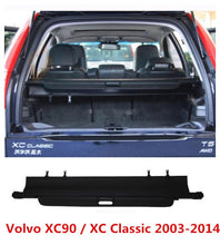 Load image into Gallery viewer, Car Rear Trunk Security Shield Cargo Screen Shield shade Cover Fits For Volvo XC90 / XC Classic 2003-2014 (Black, beige)