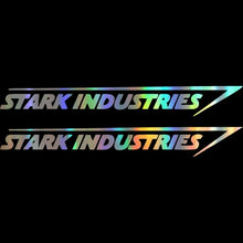 Load image into Gallery viewer, Car Sticker 2 X Fashion Stark Industries Automobiles Motorcycles Styling Waterproof JDM Vinyl Decal,20cm*3cm