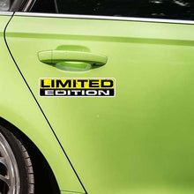 Load image into Gallery viewer, Car Sticker 2X LIMITED EDITION Funny Personality Automobiles Motorcycles Exterior Accessories PVC Decal,15cm*3cm