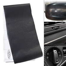 Load image into Gallery viewer, Car Sticker 3D Carbon Fiber Vinyl Wrap Sheet Roll Film 30cmx127cm Waterproof DIY Motorcycle Automobiles Styling Accessories