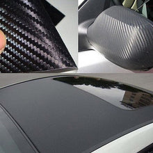 Load image into Gallery viewer, Car Sticker 3D Carbon Fiber Vinyl Wrap Sheet Roll Film 30cmx127cm Waterproof DIY Motorcycle Automobiles Styling Accessories