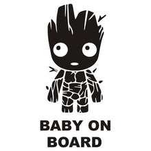Load image into Gallery viewer, Car Sticker Baby Groot Board Die Cut Funny Creative Decor Automobiles Motorcycles Exterior Accessories Vinyl Decal,15cm Tall