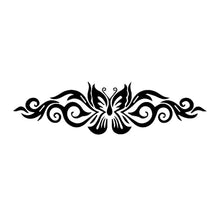 Load image into Gallery viewer, Car Sticker Butterfly Tribal Tattoo Automobiles Motorcycles Exterior Accessories Vinyl Decal,17cm*4.8cm