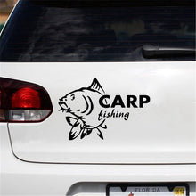 Load image into Gallery viewer, Car Sticker Carp Fishing Funny Waterproof Styling Automobiles Motorcycles Exterior Accessories Vinyl Decal,20cm*13.5cm