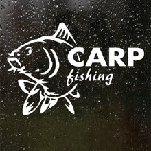 Load image into Gallery viewer, Car Sticker Carp Fishing Funny Waterproof Styling Automobiles Motorcycles Exterior Accessories Vinyl Decal,20cm*13.5cm