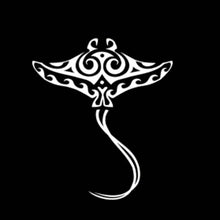 Load image into Gallery viewer, Car Sticker Cartoon Personality STINGRAY FISH Fishing Automobiles Motorcycles Exterior Accessories Vinyl Decal,16cm*13.8cm