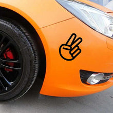 Load image into Gallery viewer, Car Sticker Chopped Mcm Funny Automobiles Motorcycles Accessories PVC Decal for BMW VW Audi Octavia Gti Skoda,16cm*14cm