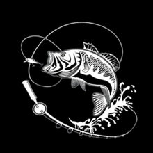 Load image into Gallery viewer, Car Sticker Creative Fishing Fish Silhouette Decor Automobiles Motorcycles Exterior Accessories Vinyl Decals,18cm*18cm