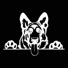 Load image into Gallery viewer, Car Sticker FUNNY Modern Art Funny Animal German Shepherd Dog Automobiles Motorcycles Exterior Accessories Vinyl Decal,17cm*12cm