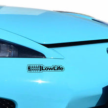 Load image into Gallery viewer, Car Sticker Fashion Decoration LOW LIFE Waterproof Automobiles Motorcycles Exterior Accessories Vinyl Decals,18.1cm*4cm