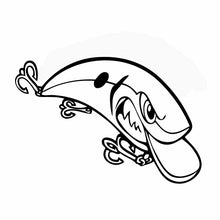 Load image into Gallery viewer, Car Sticker Fish Fishing Lure Truck Window Decor Automobiles Motorcycles Exterior Accessories Vinyl Decal,17cm*12.3cm