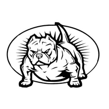 Load image into Gallery viewer, Car Sticker Funny American Bully Mom Bully Dad Window Anti-UV Automobiles Motorcycles Exterior Accessories PVC Decal,17cm*12cm