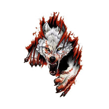 Load image into Gallery viewer, Car Sticker Funny Angry Wolves Automobiles Motorcycle Exterior Accessories PVC Decals FOR Bmw Audi Vw,15cm*10.4cm