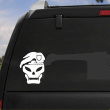 Load image into Gallery viewer, Car Sticker Funny Beret Soldier Skull Auto Windscreen Automobiles Motorcycles Exterior Accessories Vinyl Decal,18cm*15cm