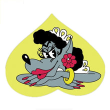 Load image into Gallery viewer, Car Sticker Funny Cartoon Wolf Well Wait Automobile Motorcycles Exterior Accessories Decor Vinyl Decal Cover Scratches,12cm*10cm