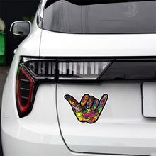Load image into Gallery viewer, Car Sticker Hand Finger Shaka Hang Loose Graffiti Reflective Automobiles Motorcycles Exterior Accessories  PVC Decal,13cm*9.1cm