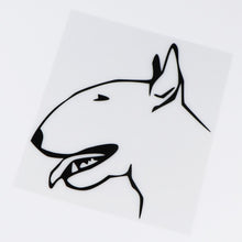 Load image into Gallery viewer, Car Sticker I Love My Bull Terrier Lovely Cartoon Automobiles &amp; Motorcycles Exterior Accessories Animal Vinyl Decals,18cm*15.3cm