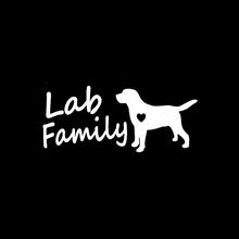 Load image into Gallery viewer, Car Sticker Lab Family Labrador Mom Dog Labradoodle Gift Automobiles Motorcycles Exterior Accessories Vinyl Decal,16cm*6.9cm