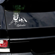 Load image into Gallery viewer, Car Sticker Labrador Dog Funny Automobiles Motorcycles Accessories Vinyl Decal for BMW VW Audi Octavia Gti Skoda,15cm*11.5cm
