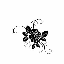 Load image into Gallery viewer, Car Sticker Originality Rose Gorgeous Ornamentation Automobiles Motorcycles Exterior Accessories Vinyl Decals,17cm*15cm