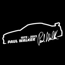 Load image into Gallery viewer, Car Sticker Paul Walker Fast and Furious Fashion Car Styling Automobiles Motorcycles Exterior Accessories Vinyl Decal,14cm*5cm