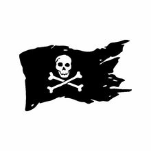 Load image into Gallery viewer, Car Sticker Pirate Flag Skull Bones Cross Ship Decor Automobiles Motorcycles Exterior Accessories Vinyl Decal,14cm*9cm