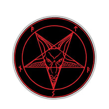 Load image into Gallery viewer, Car Sticker Satan Devil Demon Evil Hell Reflective Funny Automobiles Motorcycles Exterior Accessories PVC Decals,14cm*14cm