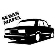 Load image into Gallery viewer, Car Sticker Sedan Mafia for Vaz Lada 2107 Automobiles Motorcycles Exterior Accessories Reflective Vinyl Decal,20cm*12.7cm