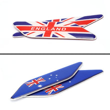 Load image into Gallery viewer, Car Stickers Britain Japan Russia Australia Germany Canada France Badge Emblem Tail Decal Motorcycle Car Accessories Automobile