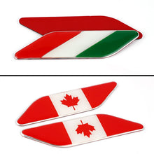 Load image into Gallery viewer, Car Stickers Britain Japan Russia Australia Germany Canada France Badge Emblem Tail Decal Motorcycle Car Accessories Automobile