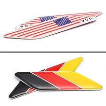 Load image into Gallery viewer, Car Stickers Britain Japan Russia Australia Germany Canada France Badge Emblem Tail Decal Motorcycle Car Accessories Automobile