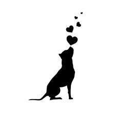 Load image into Gallery viewer, Car Stickers Dog Hearts Pet American Staffordshire Terrier Automobiles Motorcycles Exterior Accessories Vinyl Decals,16cm*9.1cm