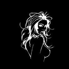 Load image into Gallery viewer, Car Stickers Funny Sexy Girl Decorative Covering The Body Automobiles Motorcycles Exterior Accessories Vinyl Decals,16cm*11cm