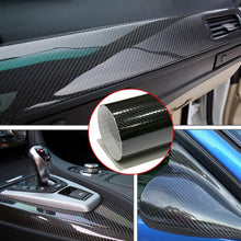 Load image into Gallery viewer, Car Styling 1520mm 5D Carbon Fiber Vinyl Film high glossy warp Motorcycle Car Stickers Accessories Waterproof Automobiles