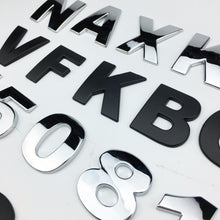 Load image into Gallery viewer, Car Styling 3D Metal personality Letters Emblem A-N Chrome DIY Car Sticker Badge Automobiles Logo Accessories Motorcycle sticker