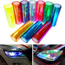 Load image into Gallery viewer, Car Styling Chameleon Headlight Taillight Vinyl Tint Car Sticker Light Film Wrap Motorcycle Auto Car Styling Automobile #BD