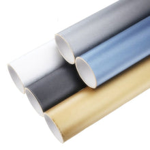 Load image into Gallery viewer, Car Styling Matt Brushed Aluminum Car Wrap Vinyl Film Sheet Motorcycle Automobiles Car Stickers