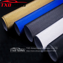 Load image into Gallery viewer, Car Styling Premium Matt Brushed Car Wrap Vinyl Film Sheet Bubble Free Air Release Motorcycle Automobiles Car Stickers Decal