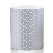 Load image into Gallery viewer, Car Styling white 300cm 2inch x 10ft Car decoration Motorcycle Reflective Tape Stickers Safe Safety Warning Tape For Automobiles