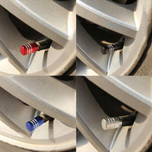Load image into Gallery viewer, Car Valve Cap Automobile Motorcycle Tire Colorful Aluminum Alloy Valve Cap Wheel Hub Valve Cover Valve Stem Caps Dust Covers