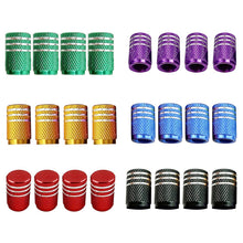 Load image into Gallery viewer, Car Valve Cap Automobile Motorcycle Tire Colorful Aluminum Alloy Valve Cap Wheel Hub Valve Cover Valve Stem Caps Dust Covers