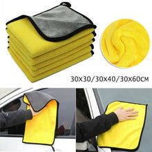 Load image into Gallery viewer, Car Washing Towel Window Dish Cleaning Cloth Detailing Drying Hemming Care Automobiles Motorcycles Absorbent Rag