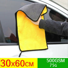 Load image into Gallery viewer, Car Washing Towel Window Dish Cleaning Cloth Detailing Drying Hemming Care Automobiles Motorcycles Absorbent Rag